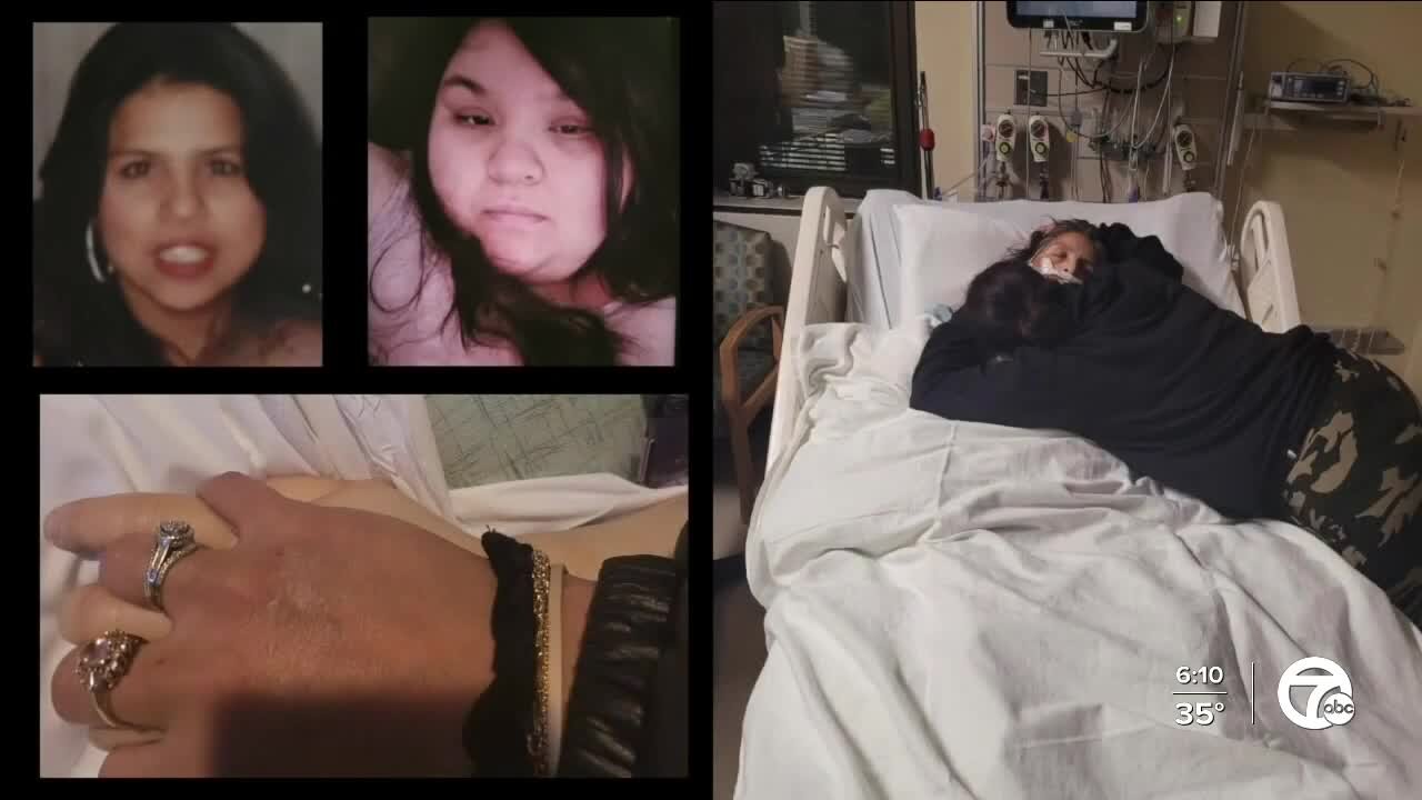 Detroit woman risked her life, checked out of hospital to try to save special needs daughter