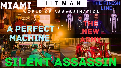 HITMAN WoA | Miami "The Finish Line" | Silent Assassin