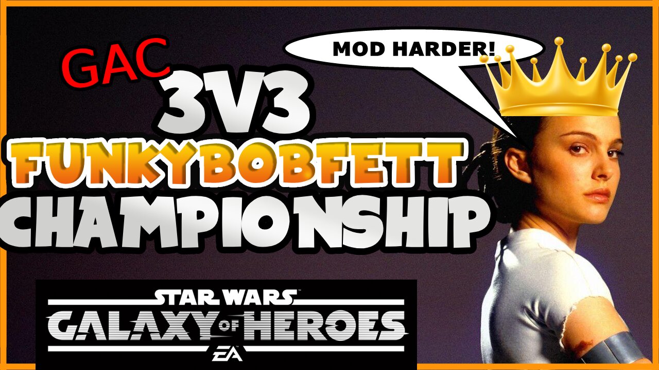 SWGOH Funky Waffle 3v3 GAC Championship vs Mommy