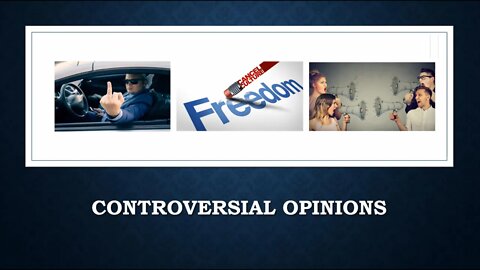 Controversial Opinions - Men's Health