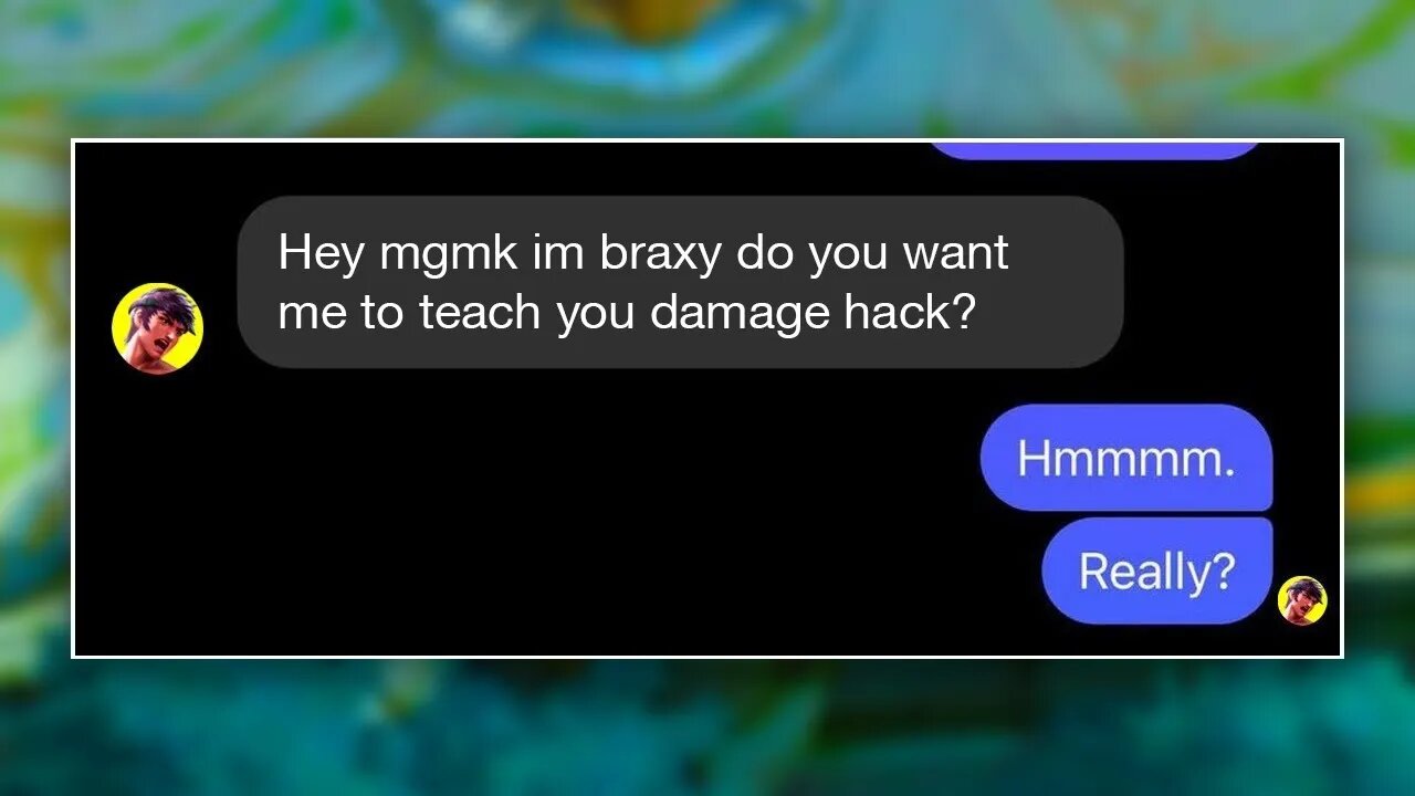 BRAXY TEACH MGMK A DAMAGE HACK?!