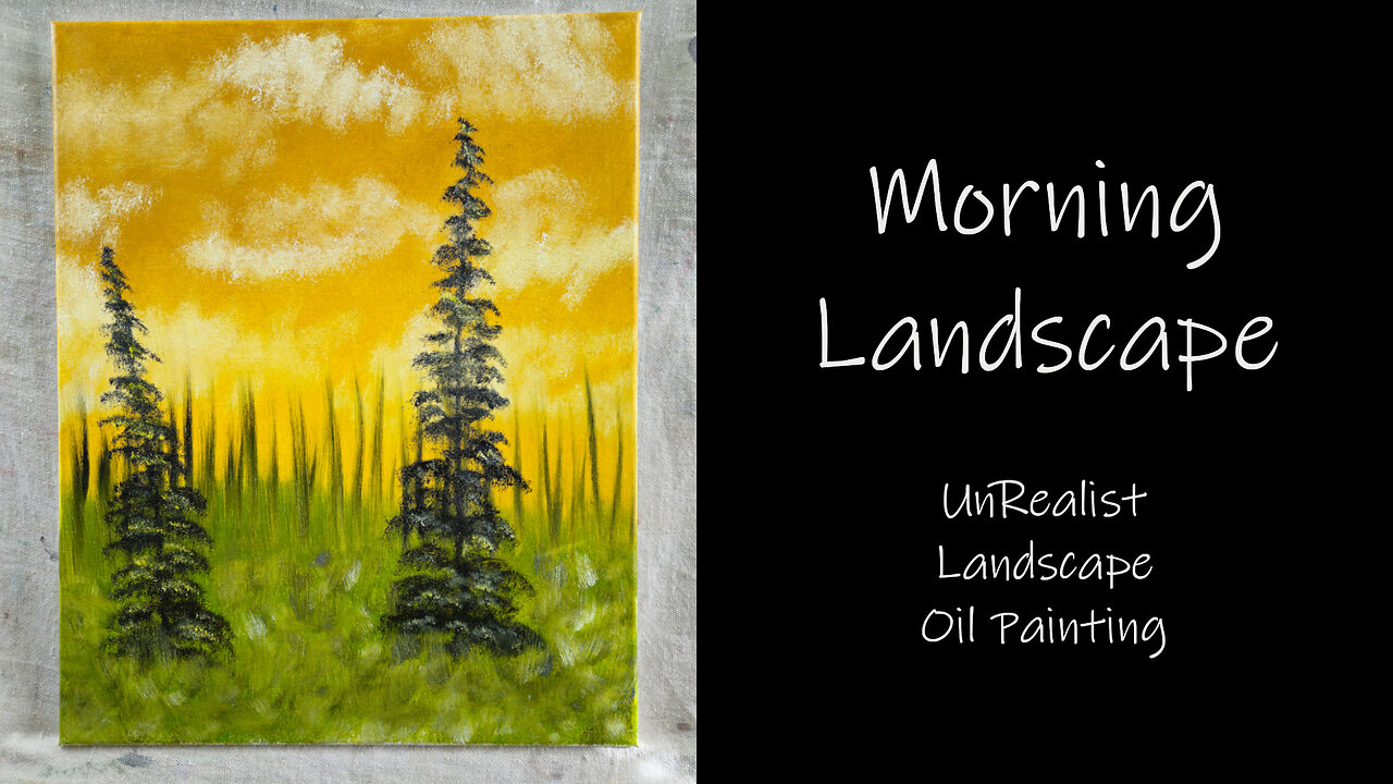 Check out this guy “Morning Landscape” UnRealist Landscape Oil Painting on canvas 16x20