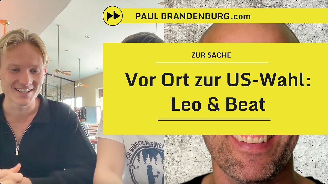 Vor Ort zur US-Wahl: Leo & Beat