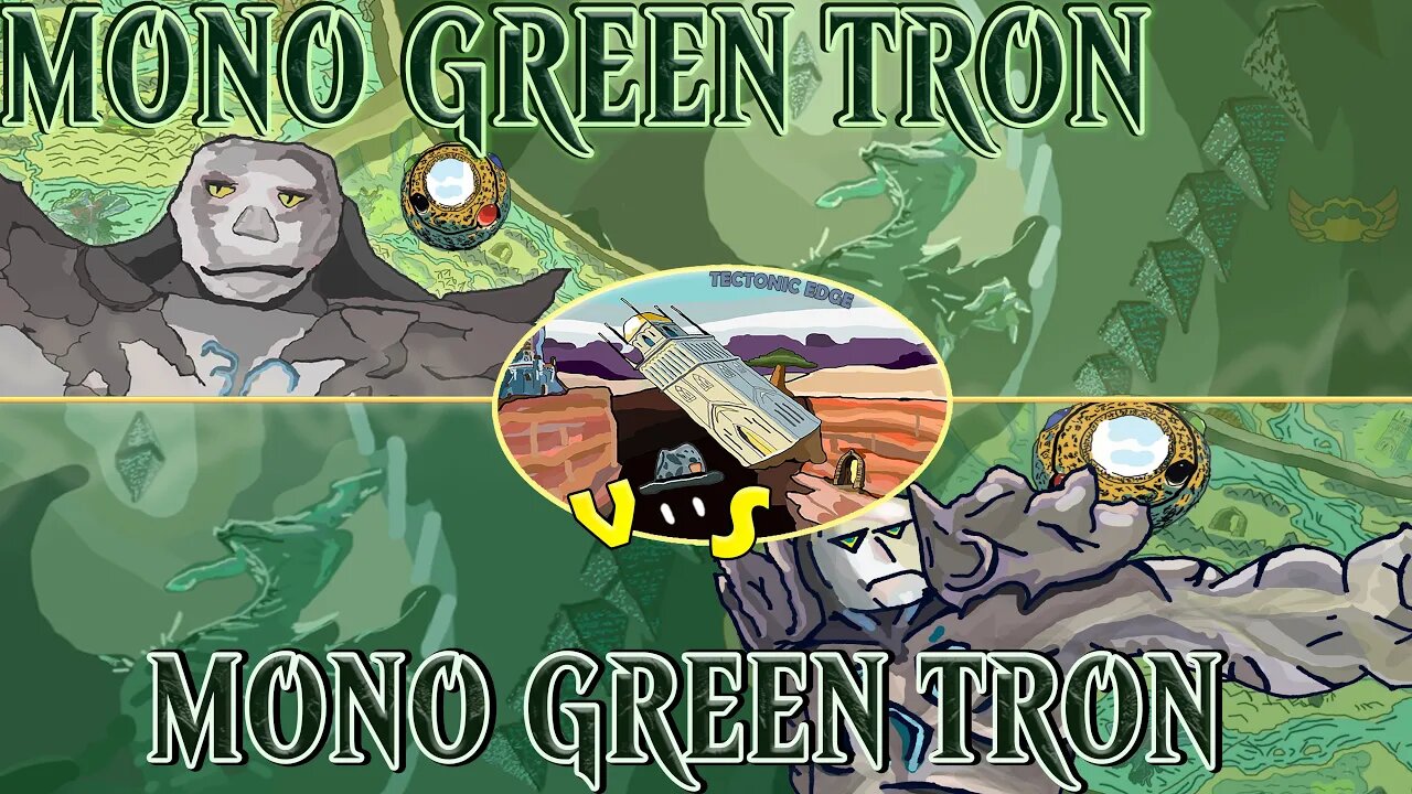 Mono Green Tron VS Mono Green Tron｜The Forest Gamble ｜Magic The Gathering Online Modern League Match