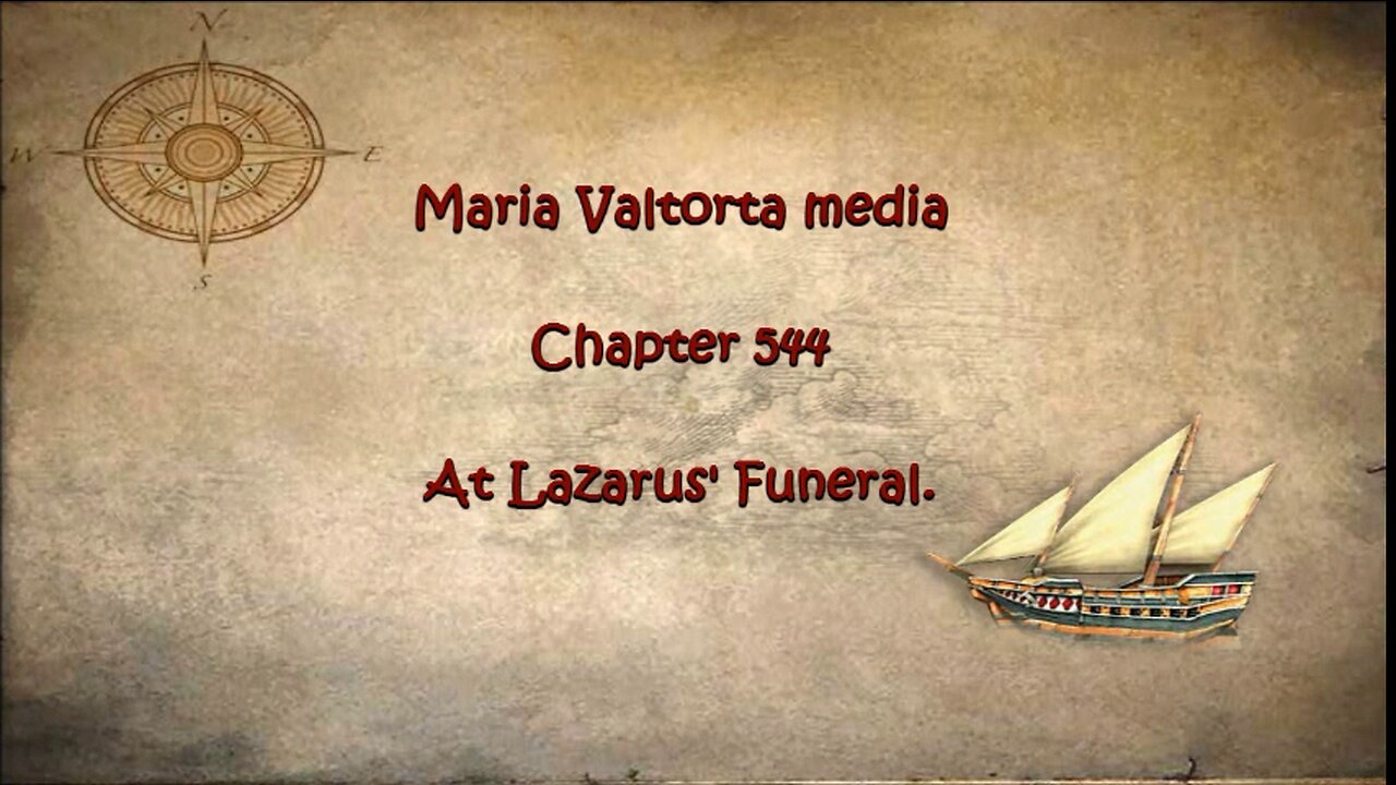 At Lazarus' Funeral.