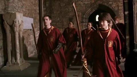 Oliver's New Quidditch Program | Harry Potter and The Chamber of Secrects