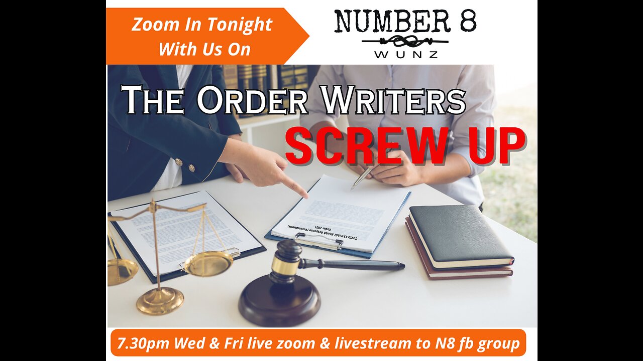 Ep 61 N8 12th Jul 23 - The Order Writers Screw Up