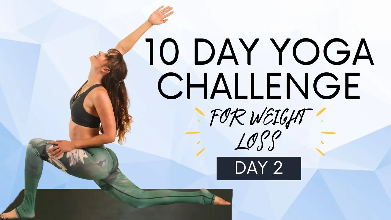 Advanced Yoga for Weight Loss, Burn Fat 🔥 Lose Weight (Day 2) 10 Day Yoga Challenge