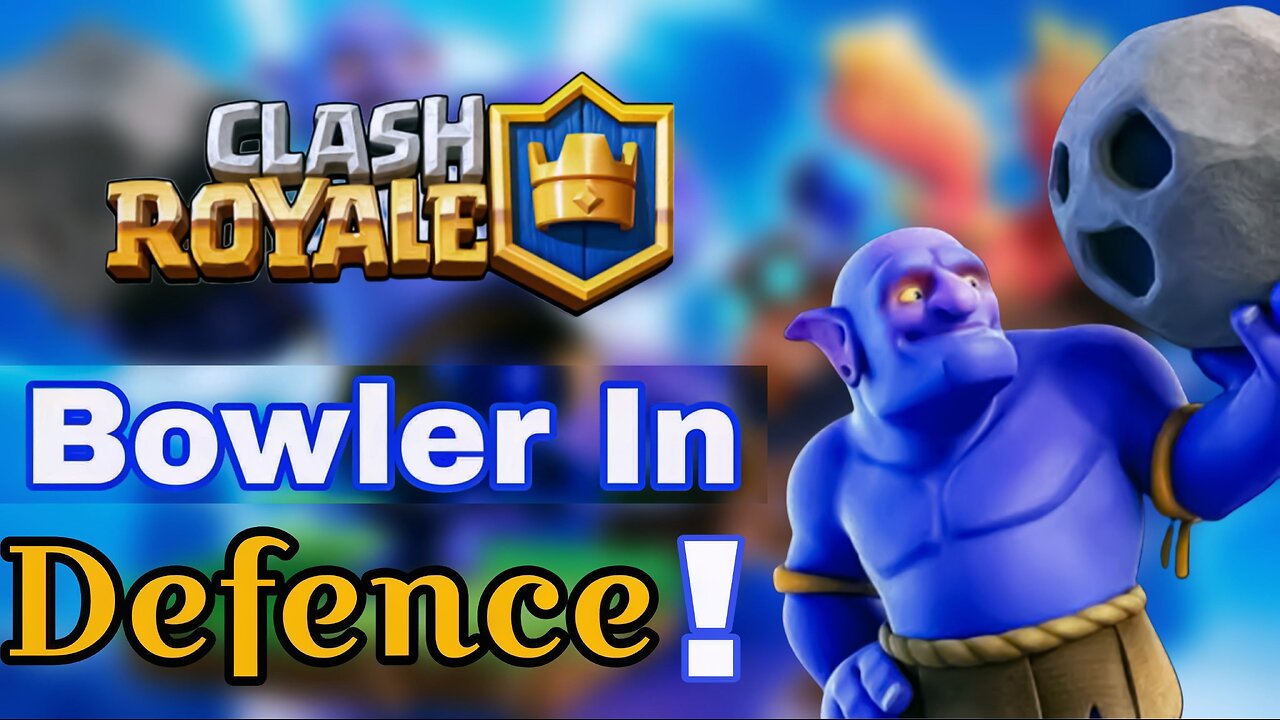 😈😈 Bowler In Defence ! #controgamer #ghansoligamer #anmolgamex #clashroyale