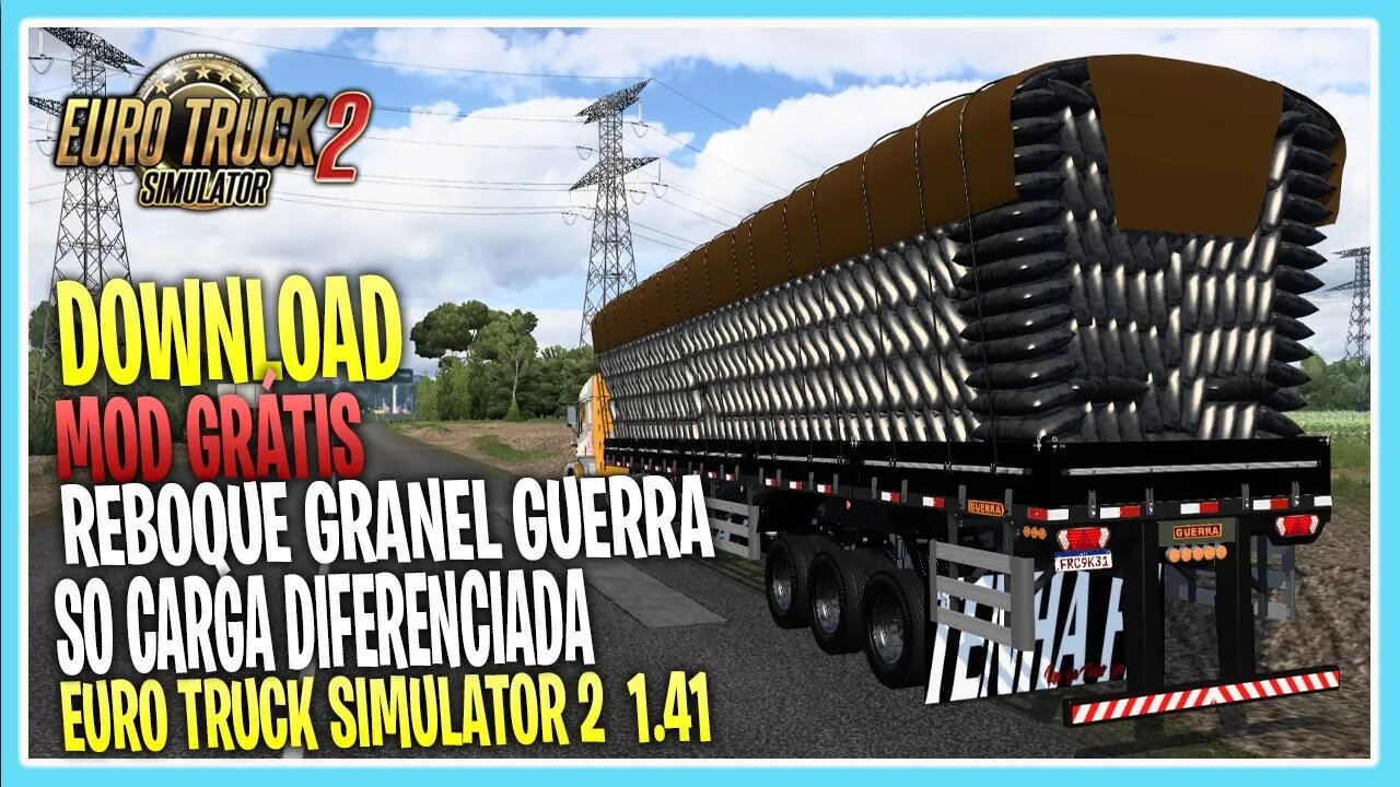 Download REBOQUE GRANEL GUERRA EURO TRUCK SIMULATOR 2 1.41