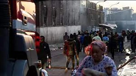 Johannesburg fire_ 74 people killed including children after building blaze - BBC News