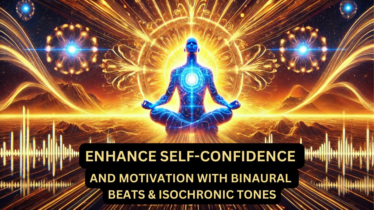 Enhance Self-Confidence and Motivation with Binaural Beats & Isochronic Tones