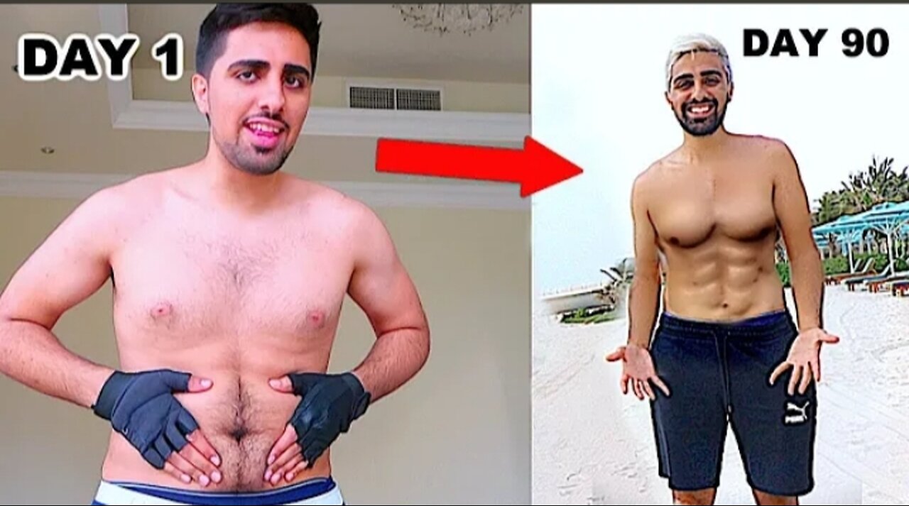 MY 90 DAY BODY TRANSFORMATION