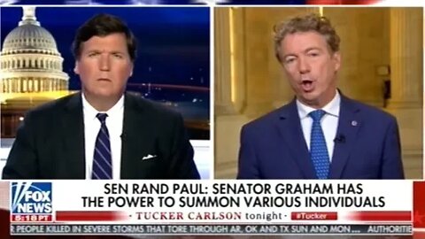 Rand Paul "Some Republican Senators Allegiance Is More To The Deep State Than To The President!"