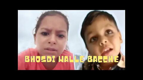 Bacche dil ke sacche // Indian kid's singers // kid's gone wrong