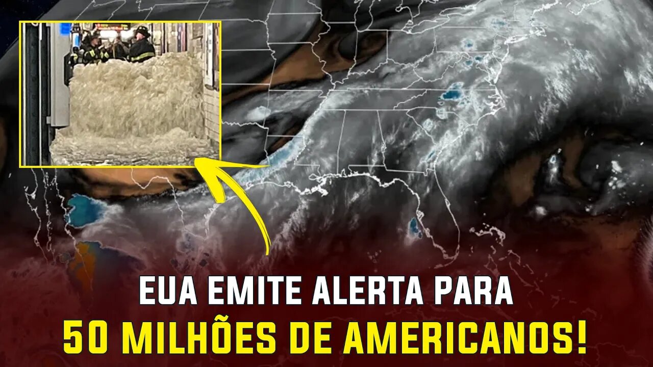 EUA enfrenta o clima severo - UFO OVNI