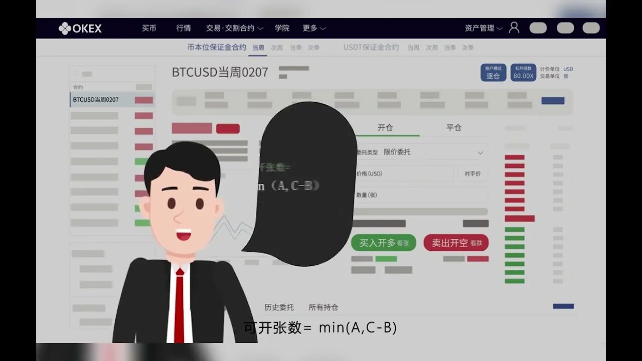 欧易OKX如何下单数字货币合约