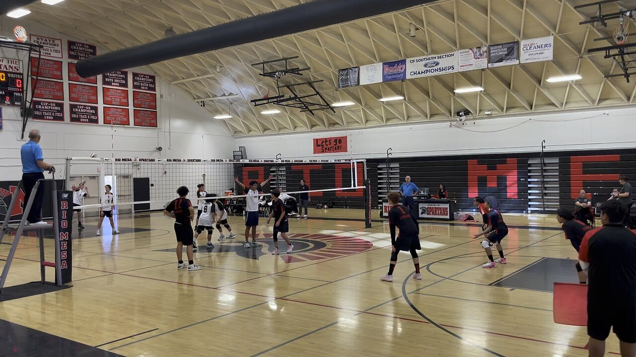 Rio Mesa HS vs Ventura HS JV Volleyball (RMHS won) - Part 1