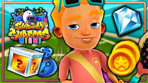 Subway Surfers Miami 2020 | Caçada Sazonal até 130 Itens