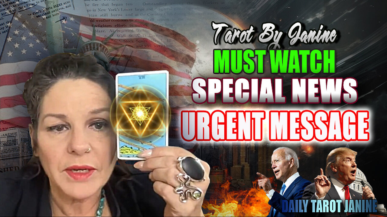 🔴URGENT MESSAGE🔴 - MUST WATCH -SPECIAL NEWS