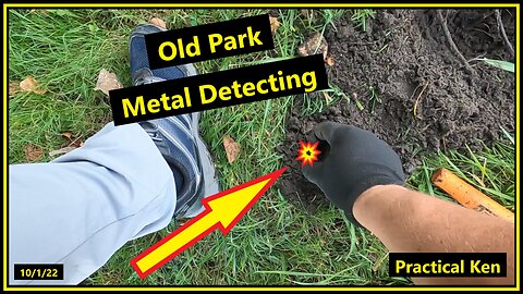 Old Park - Metal Detecting - Equinox 800 - GoPro #parkmetaldetecting #metaldetecting