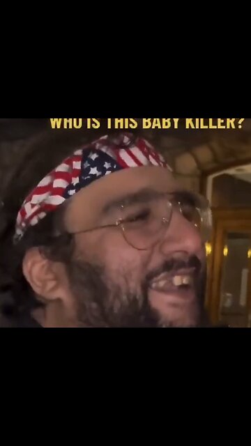 A Zionist Jew in Montreal says “we'll kill all the [Palestinian] babies we have to”