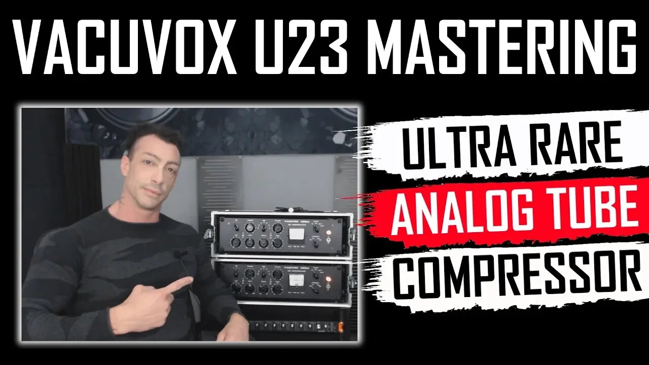 One of The Rarest, Best Sounding TUBE Compressor Ever: Vacuvox U23-M Demo Review