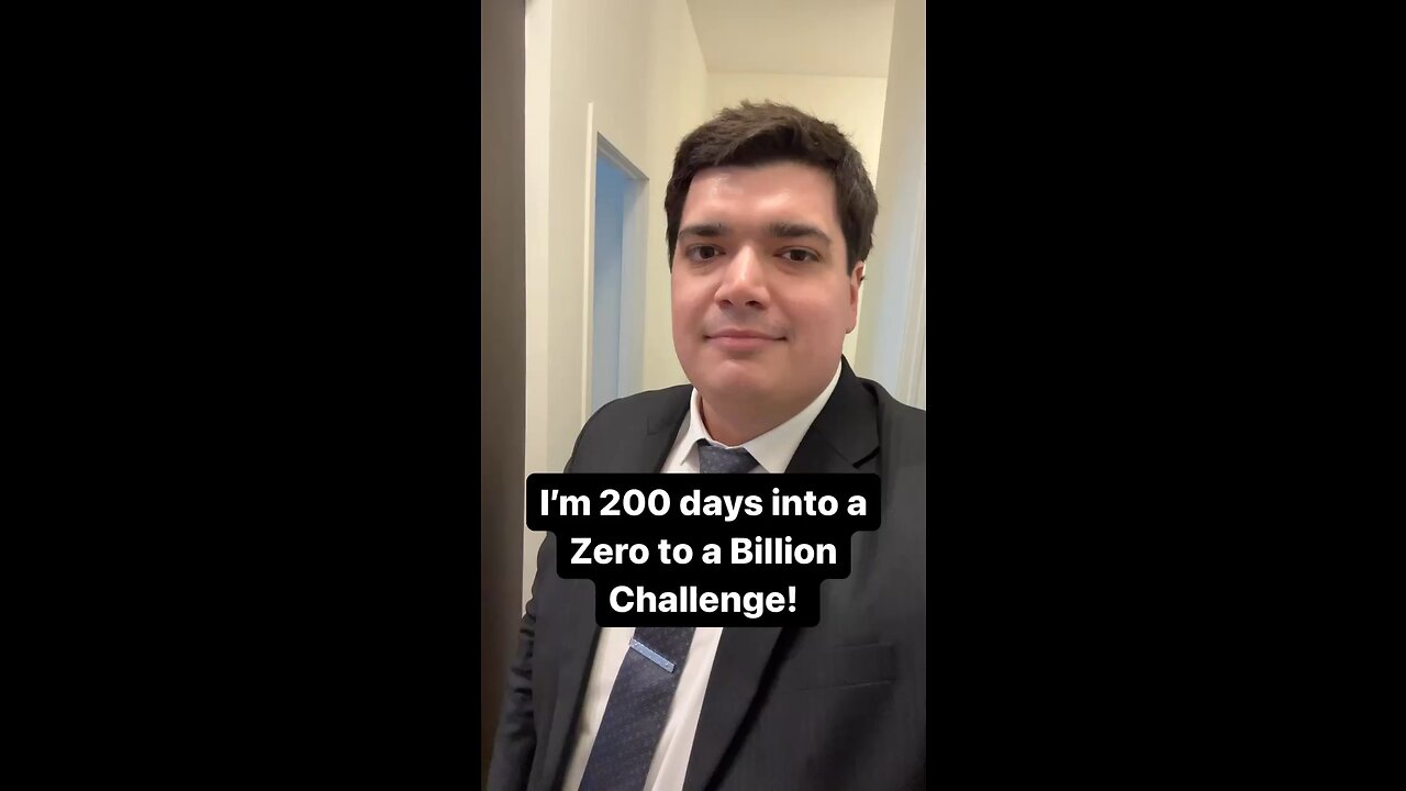Zero to a Billion Challenge Day 200