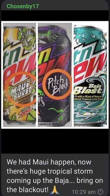 U.N. Colors ( blue & white ) Unaffected By DEW ?