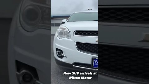 New SUV arrivals at Wilson Motor! Come check them out this weekend!