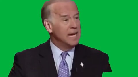 JOE BIDEN MARRIAGE IS BETWEEN A MAN AND WOMAN GREEN SCREEN EFFECTS/ELEMENTS