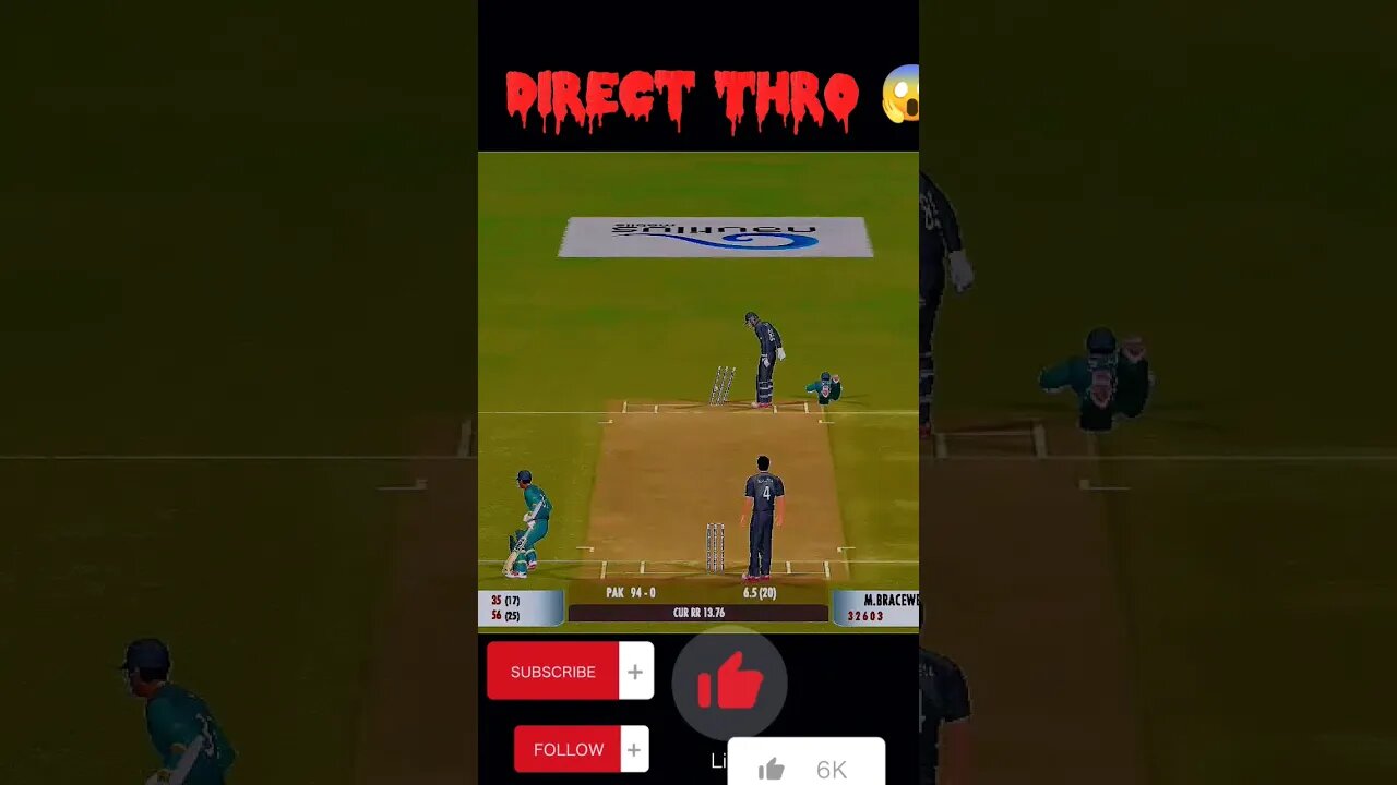 direct Thro 😱#real #cricket #babarazam #games #realcricket22 #ytshorts #ytshort #shortsviral #shorts