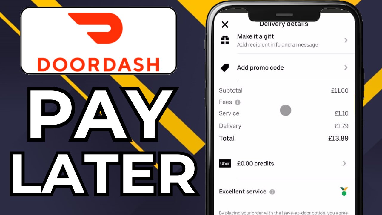 HOW TO PAY LATER ON UBER EATS