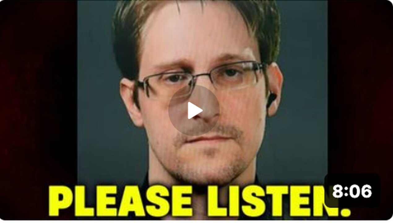 Whistle Blower| - Edward Snowden- "Something TERRIFYING is Happening"