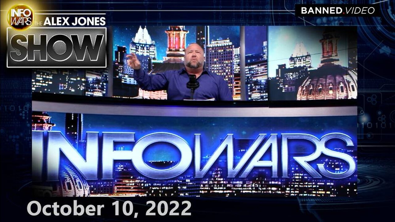 FALSE FLAG ALERT: Biden Admin Claims Russia Launched Cyber Attack Against US Airports as Russia Launches Major Air Bombardment Against Kiev – ALEX JONES SHOW 10/10/22