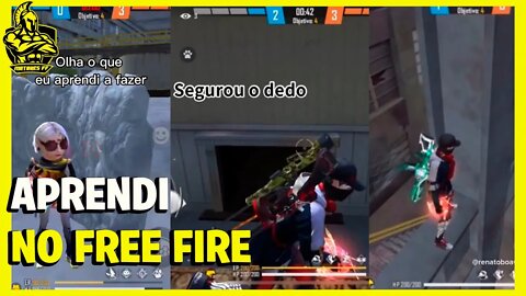 COISAS QUE EU SÓ APRENDI, JOGANDO FREE FIRE.