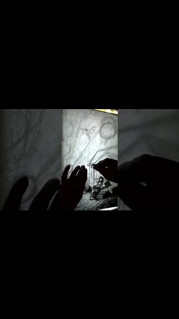 Charcoal art for page 139