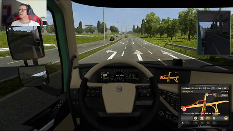 EURO TRUCK SIMULATOR 2 #12 O PRIMEIRO TRABALHO DO NOSSO EMPREGADO