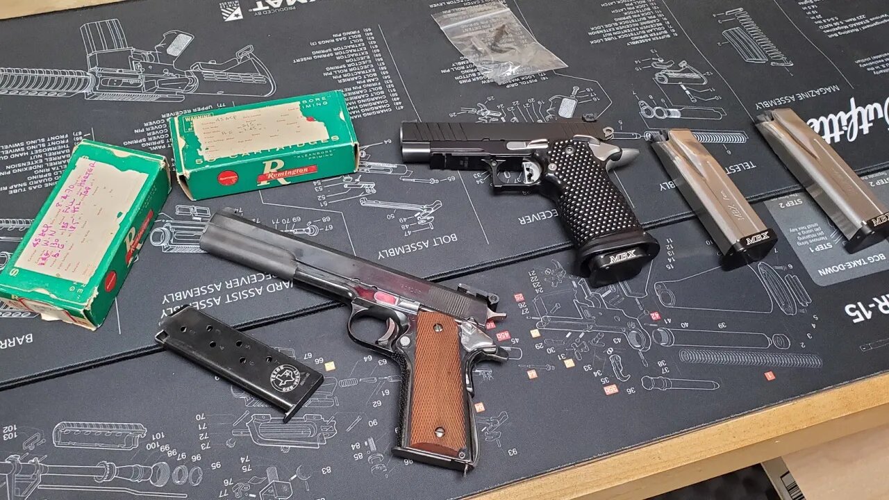 TGV² Upcoming Projects: Clark Custom Long Slide 1911 w/ hand loads & Masterpiece Arms DS9 Compact