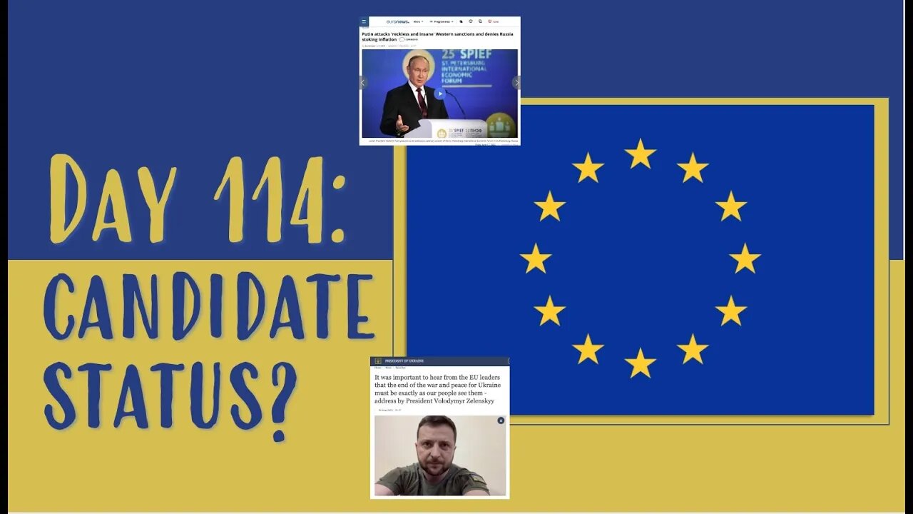 Day 114 of the Russian invasion of Ukraine | Daily Update - What happened?