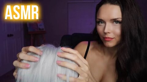 ASMR // Relaxing Scalp Massage, Head Scratching & Hair Playing