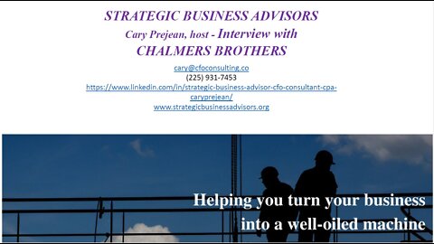 STRATEGIC BUSINESS ADVISORS