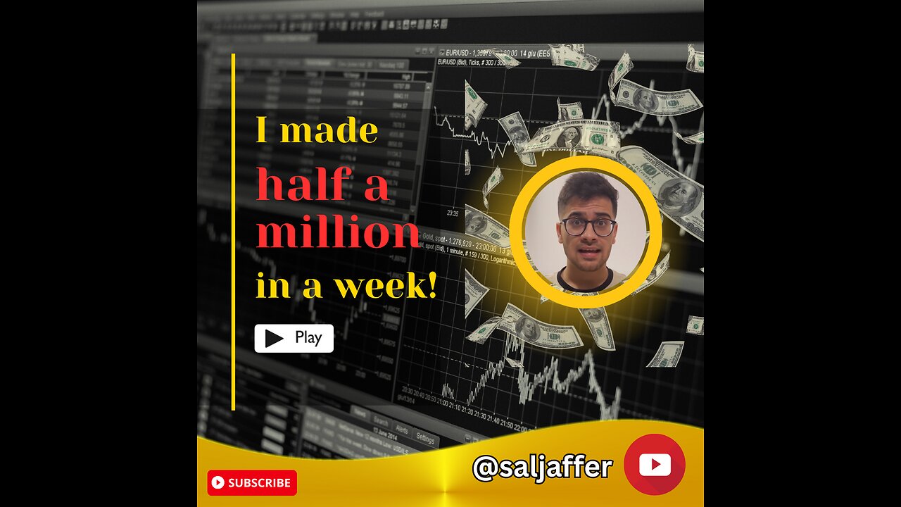 How I made half a million $$$ in one week!!!