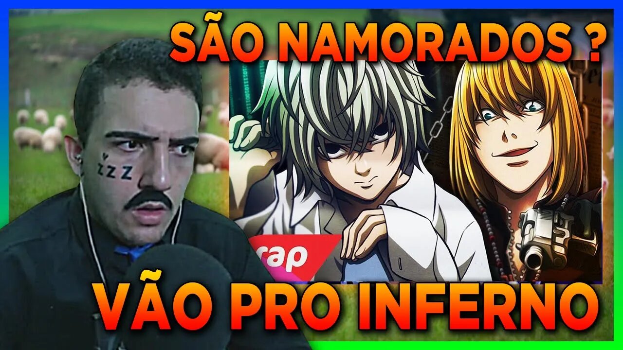 PASTOR REACT Rap do Near e Mello (Death Note) - O SUCESSOR DO L | NERD HITS