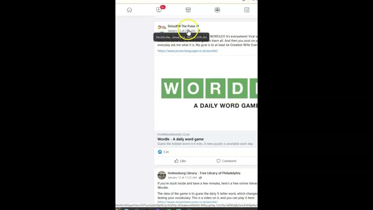 SPOILER ALERT: Wordle of the Day for 1/21/22