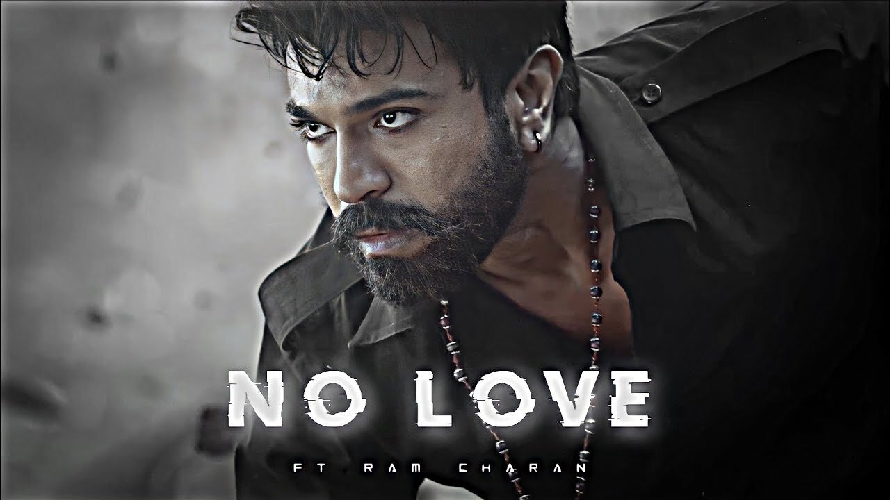 RAM CHARAN - NO LOVE EDIT | Ram Charan Edit | No Love Edit | Shubh Song Edit