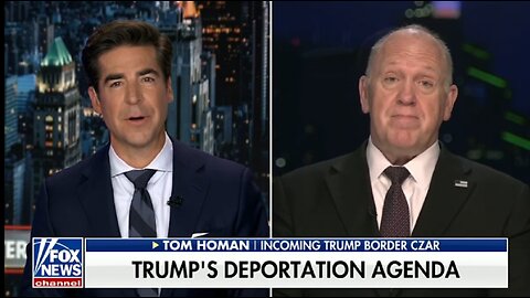 TOM HOMAN - TRUMP'S DEPORTATION AGENDA