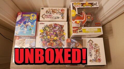 A bunch of stuff to unbox in September!