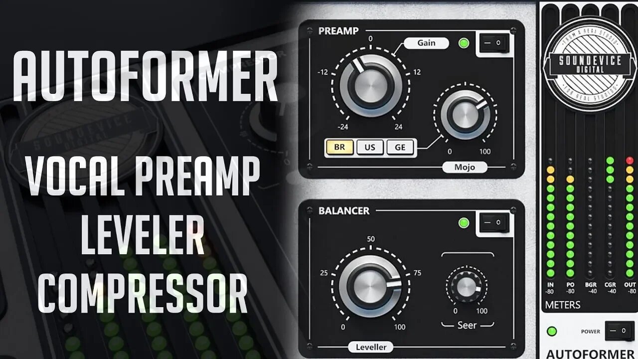 Vocal Leveler and Color Preamp: Autoformer