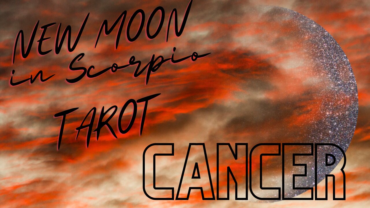 Cancer ♋️- Confused, but driven! - New Moon in Scorpio tarot reading #cancer #tarotary #tarot